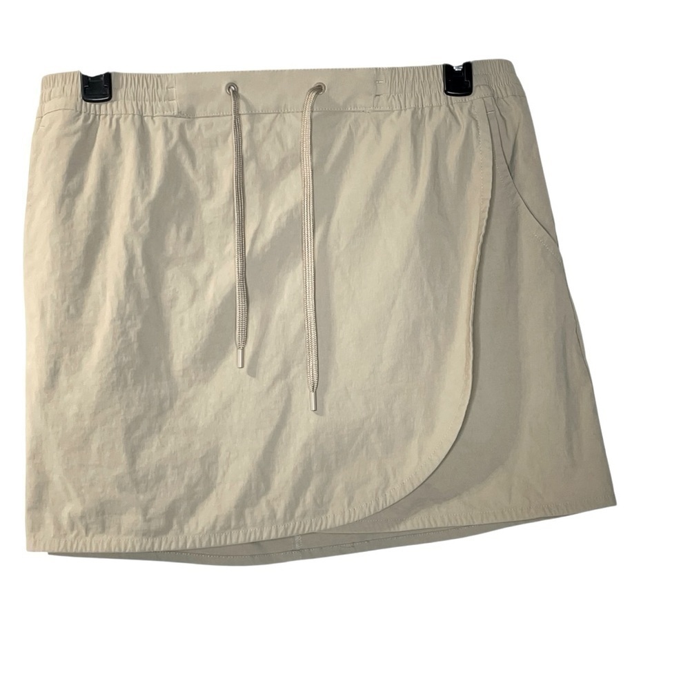 Eddie Bauer Tulip Hem Skort khaki size L - Picture 2 of 12